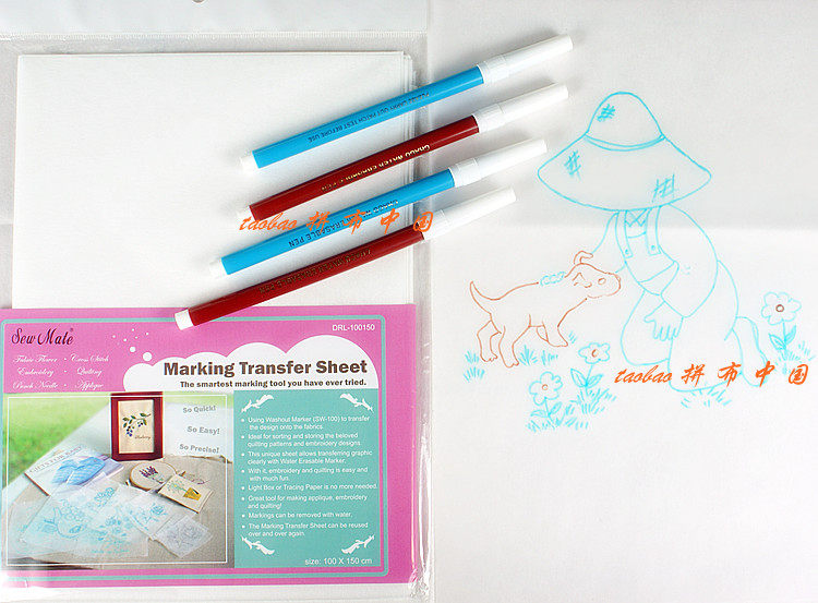 Water pen gas dissipation pen cross embroidery pattern pen