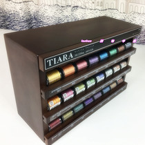 Japan Fujik (high grade TIARA pure silk thread section dyeing gradient color) 250 m roll 24 color