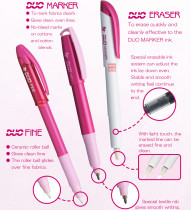 Japanese butterfly (ceramic ball) ball-point pen type water-reducing pen air-stop pen cross embroidery pattern pen