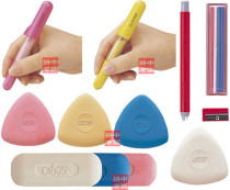 Japan Coke (full series) super-large triangle paddling powder non-staining hand-painted chalk replacement core automatic chalk painting