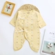 Quần áo sơ sinh cotton 0-3-6 tháng tuổi sơ sinh bướm áo choàng không xương tu sĩ quần áo bé jumpsuit 9 bộ đồ liền quần hình thú bé trai