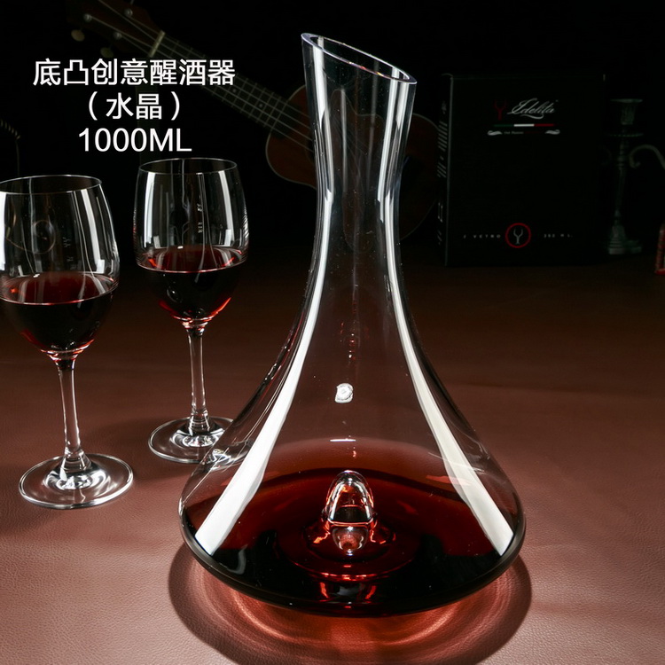 Lead-free tinh thể thủy tinh rượu vang đỏ decanter rượu vang sáng tạo decanter rượu vang mát nôn nao rượu thủy tinh