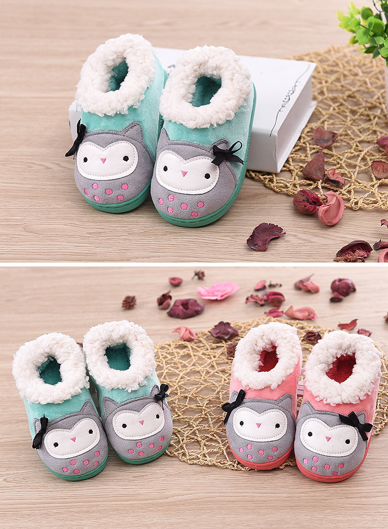 Pantoufles enfants en suède CHEERFUL MARIO pour hiver - semelle tendon - Ref 1033145 Image 16