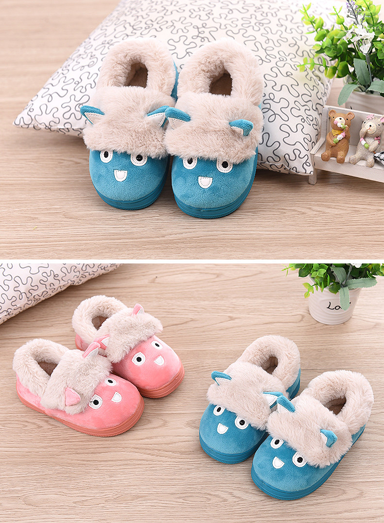 Pantoufles enfants en suède CHEERFUL MARIO pour hiver - semelle tendon - Ref 986623 Image 14