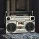 Radio tape portable player cassette recorder