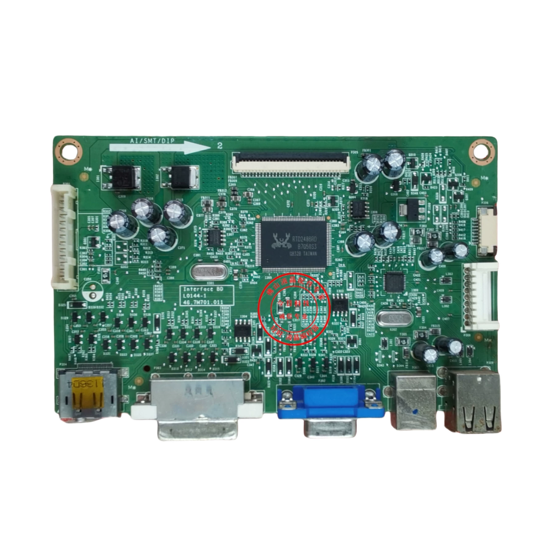 Оригинальная плата питания/материнская плата Dell Dell U2312HMT Driven 48.7M701.02M U2312HMT