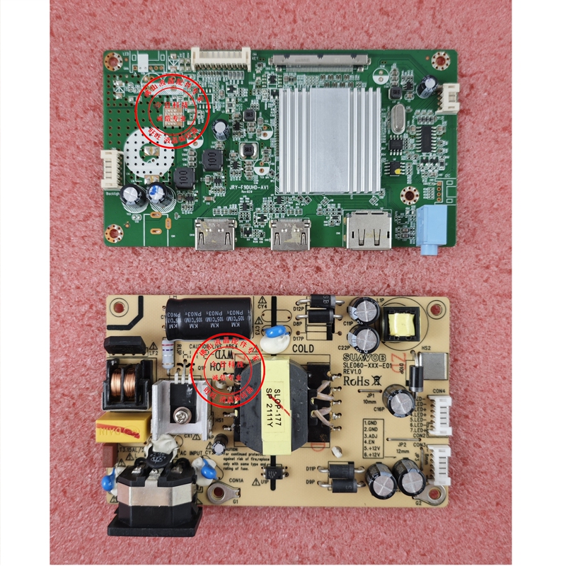 Viewsonic Vx2771-4K-Hd Driver Board Jry-F9Duhd-Av1 Sle060-Xxx-E01 Power Board Viewsonic Vx2771-4K-Hd Driver Board Jry-F9Duhd-Av1 Sle060-Xxx-E01 Power Board
