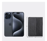 Вместительный и большой бумажник для водительских прав, ультратонкий картхолдер, кошелек подходит для мужчин и женщин, из натуральной кожи