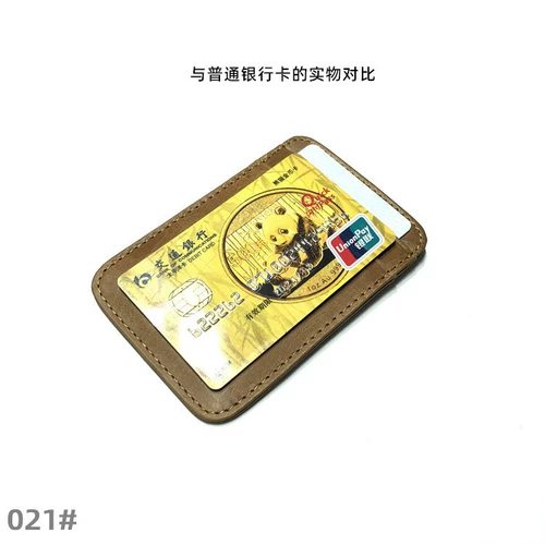 Картхолдер, двусторонная сумка, кожаный кошелек, из натуральной кожи, воловья кожа