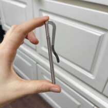 Foreign trade US money clip banknote clip handmade leather goods DIY material hardware accessories metal banknote clip spring clip