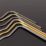 Кошелек, зажим для денег ручной работы, золотые металлические аксессуары, заколка