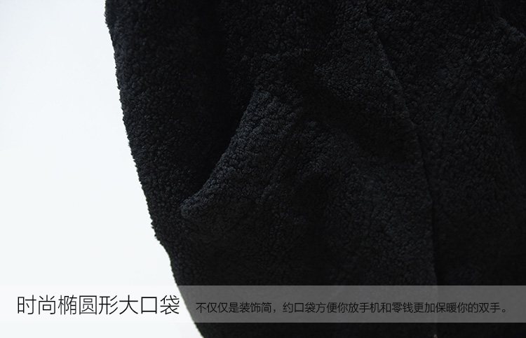 Phiên bản Hàn Quốc của ulzzang vest nữ mùa thu đông hoang dã vest dài vest vai cừu xé áo không tay áo gile phao