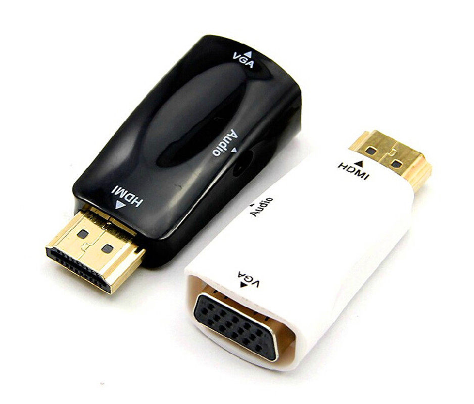 High-definition HDMI revolution to VGA mother converter hdmi to vga adapter computer to projector display with audio