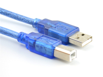 USB2 0 square-mouth data line 0 5 m manufacturers supply USB 50CM printing line AM-BM