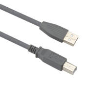 Yuanxin USB double magnetic ring printing line USB2 0 printing line A male to B male data line 1 5 meters 3 meters 5 meters