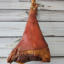 3 pounds of Hubei Enshi pig trotters homemade specialty pig forefoot firewood smoked Sichuan pig leg meat
