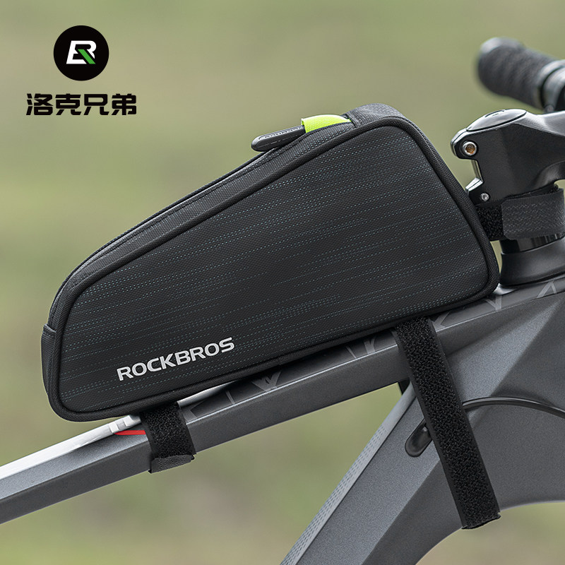 Lock Brothers Bike Bag Front Beam Bag Upper Tube Head Triangle Bag Mobile Phone Bag Mountain Road Car Ride Accessories