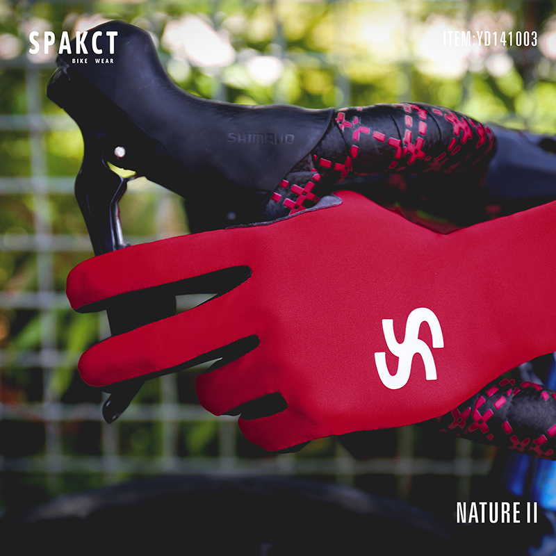 Spacke Spring and Autumn Cycling Gloves Summer All Refers to Men's and Women's Mountaineering Bike Cycling Shock Absorbing Gloves