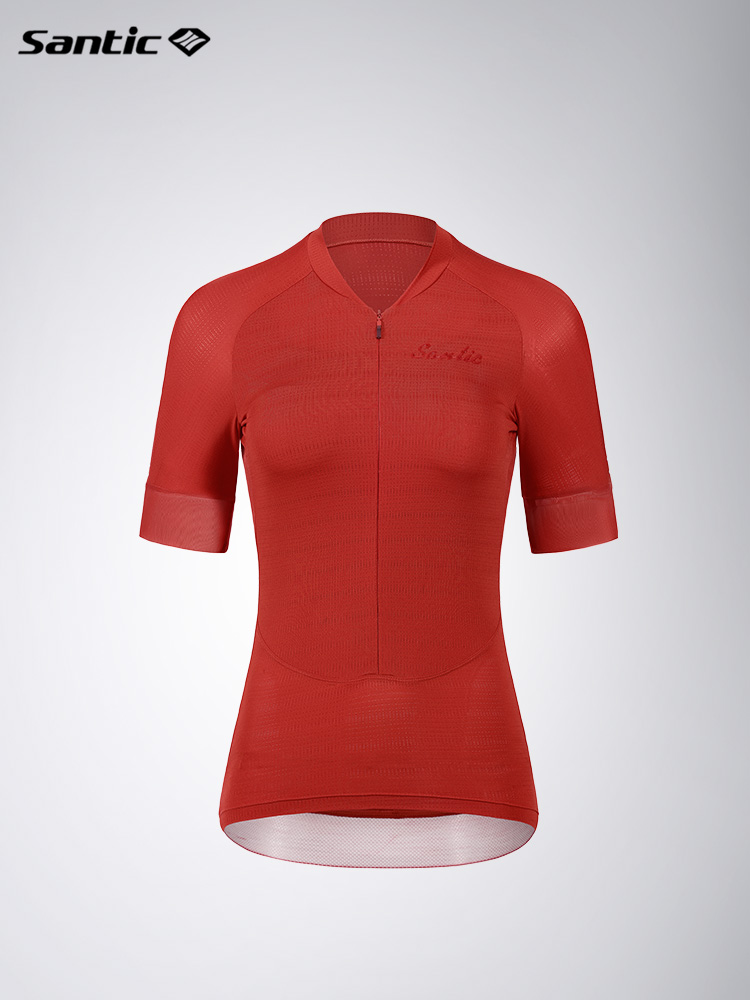 Santic Sendi passenger cycling short sleeve cycling equipment for summer half-open road bike bike suit