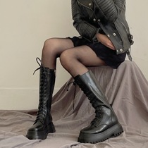 Spicy Girl with Black Fire Anti-hook Sexy Feeling Handy Legs Artificial JK Super Thin Dark Black Color Pantyhose