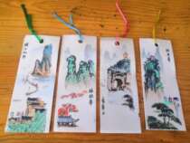 Scenery old bookmarks