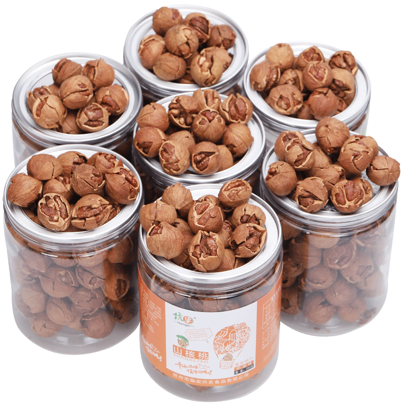 New products are now fried Linan thin shell seeds hand-peeled pecans small walnuts small walnut kernel nut snacks