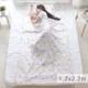 In túi ngủ cotton cung cấp du lịch siêu nhẹ di động người lớn đôi khách sạn khách sạn trên tấm bẩn