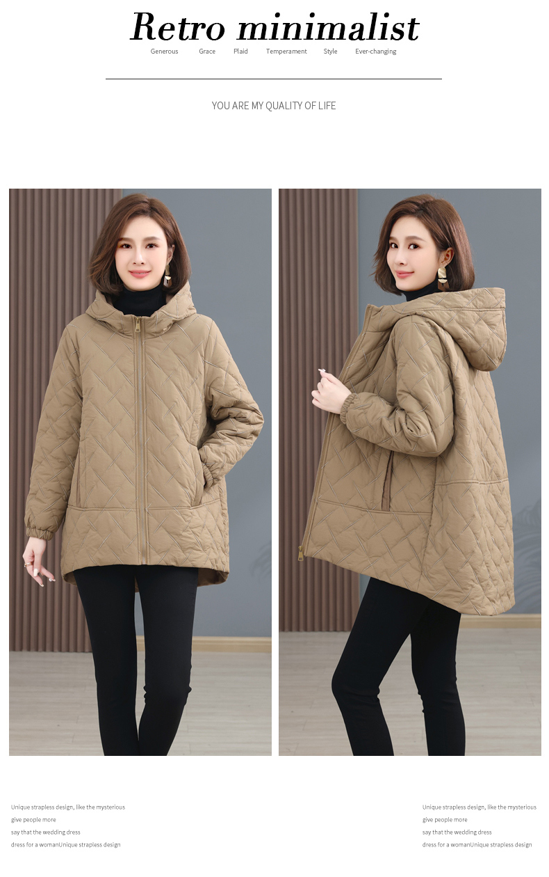 F0656 2160K ÁO KHOÁC DÀY NỮ TEMTDEI BIG SIZE NGOẠI CỠ KẺ CARO MÙA XUÂN THU ĐÔNG TRUNG NIÊN KẺ CARO THỜI TRANG NỮ VẢI BÔNG G05 SẢN PHẨM MỚI