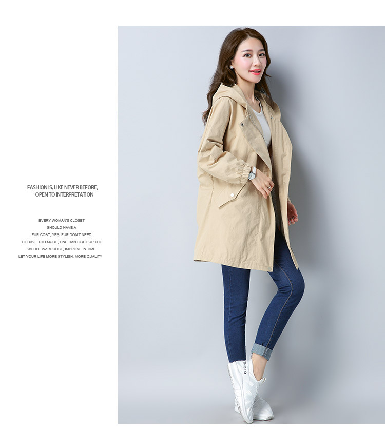 Trench pour femme en Coton - Ref 3225660 Image 43