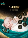 Pampashi Black Gold Bang Luxury Baby Wipe 20 насоса * 12 упаковка