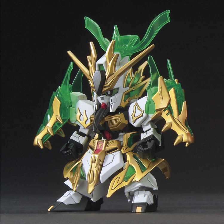 [Man Friends] Bandai lắp ráp mô hình Q phiên bản BB SD 02 Tam Quốc Chuangjie Guan Yuyun gia súc dài đến tận nơi - Gundam / Mech Model / Robot / Transformers bộ đồ chơi gundam