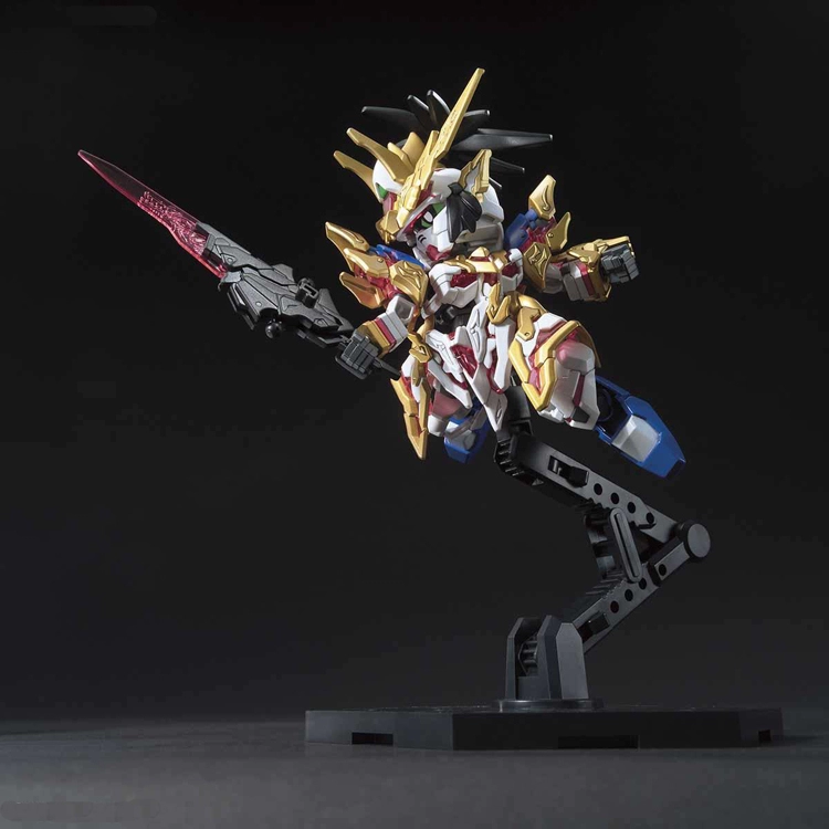 [Man Friends] Bandai lắp ráp mô hình Q phiên bản BB SD 01 Tam Quốc Chuangjie Liu Bei Unicorn lên đến chỗ - Gundam / Mech Model / Robot / Transformers mô hình robot cao cấp