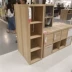 IKEA trong nước mua Calek Kệ đơn vị tủ hồ sơ kệ mạng lưới lưu trữ lưới hiển thị đứng ba lớp - Kệ