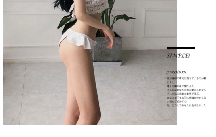 Nhỏ tươi cao cấp bikini Hàn Quốc gợi cảm áo tắm ren nữ ngực nhỏ thu thập bộ đồ bơi bikini đồ bơi nữ đẹp kín đáo