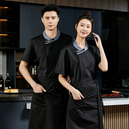 Catering Chef Work Одежда одежда с коротки