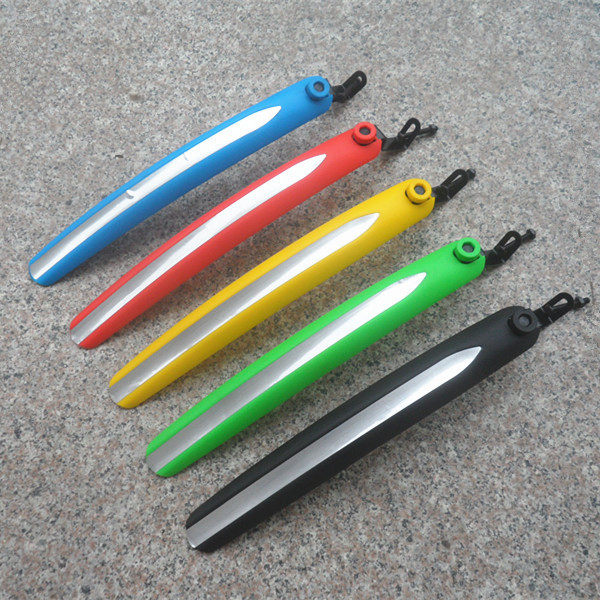 Folding car road bicycle 20 inch 700C fender mud demud tile screw with silver reflection