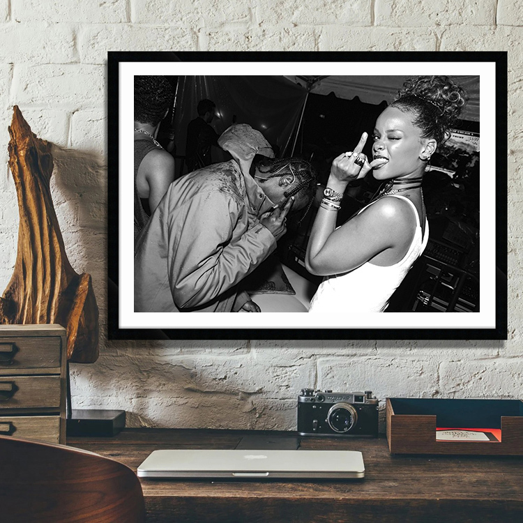 Rihanna American Black Singer Music Poster Restaurant Bar Hotel Fashion Sexy Wall Art Rihanna American Black Singer Music Poster Restaurant Bar Hotel Fashion Sexy Wall Art