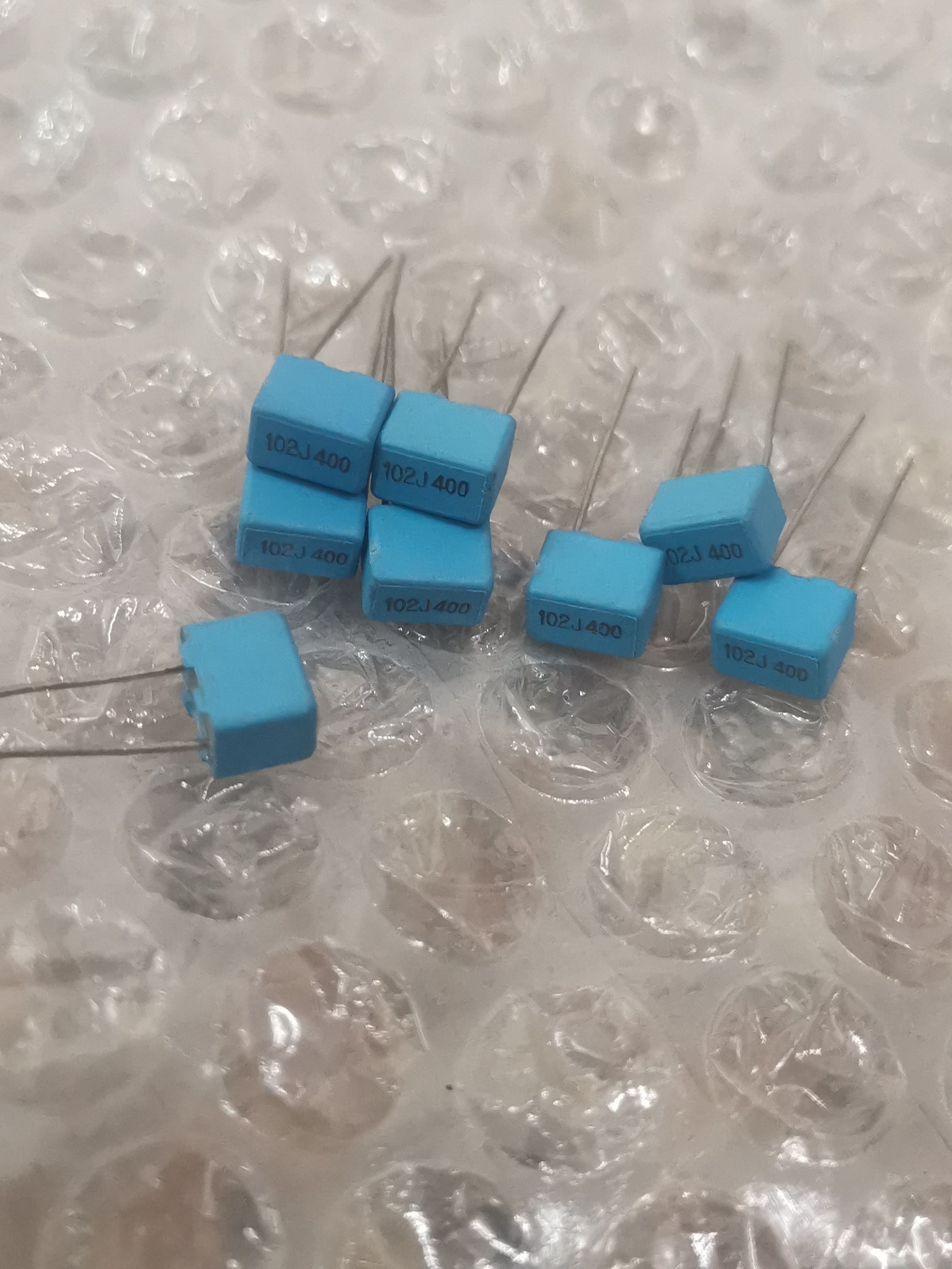 EVOX RIFA PFR5 MKP bronze foot film capacitor 102 1000PF 1000P 400V P=5mm