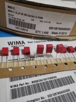 WIMA WIMA 1UF 63V 105 63V New original German WIMA WIMA MKS-2P5