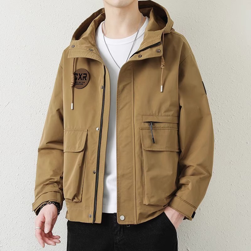 Mk Men's Jacket Spring and Autumn 2026 New Trendy Brand Stylish Casual Workwear Jacket Men's Outerwear