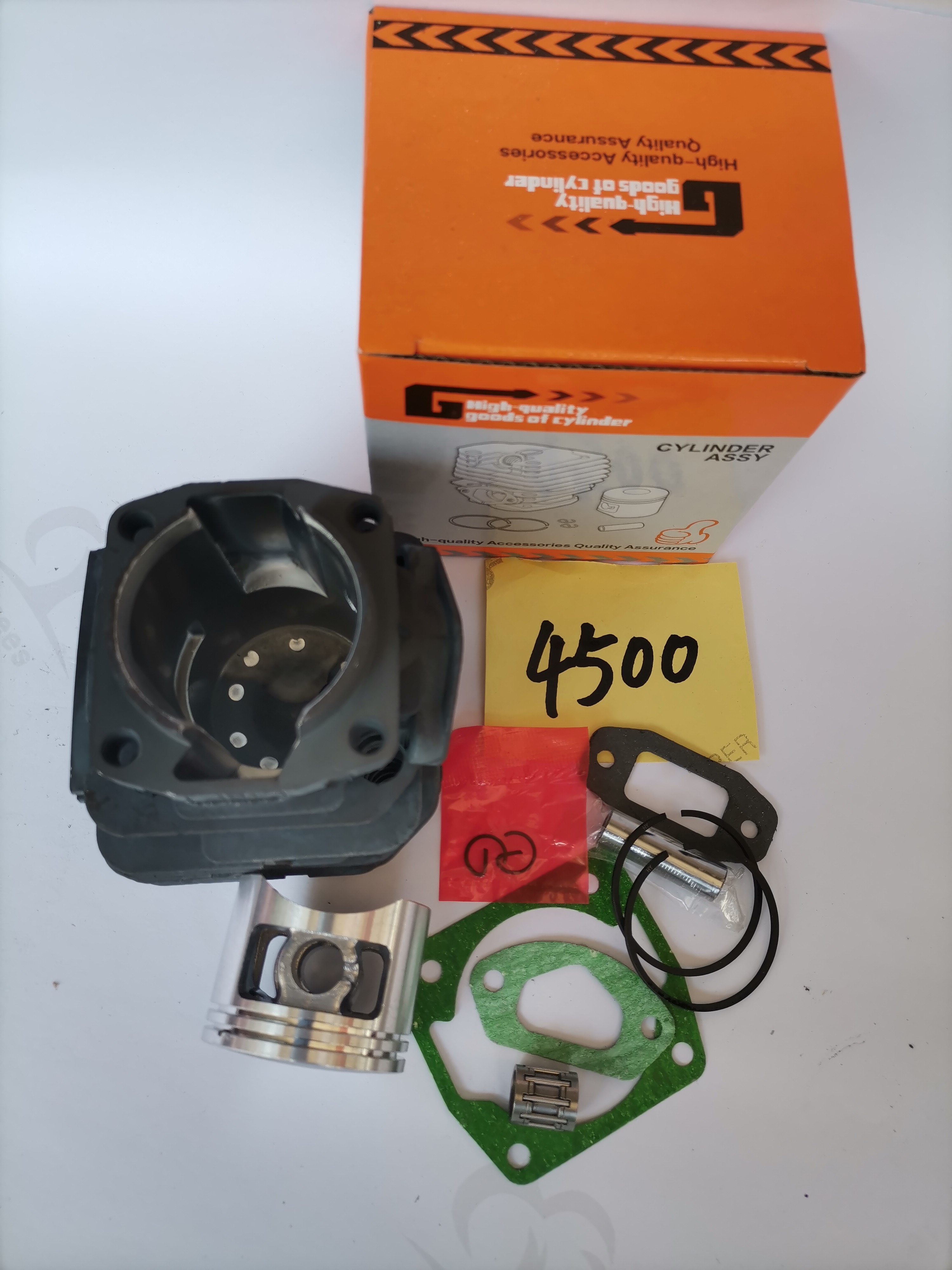 Gasoline oil saw logging saw 4500 cylinder assembly cylinder liner cylinder head piston assembly gasoline saw accessories