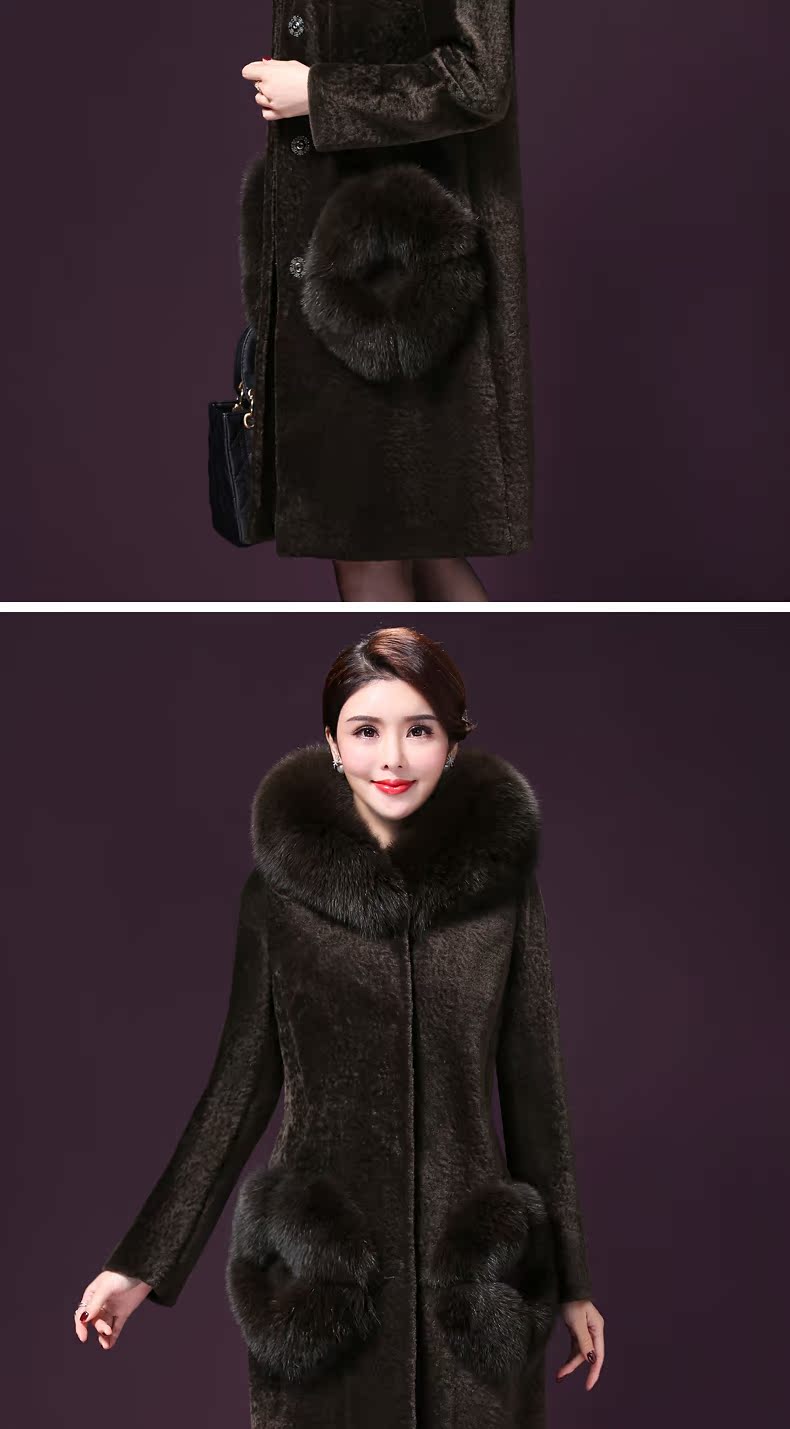 Manteau de fourrure femme VIVIMODEL - Ref 3173111 Image 13