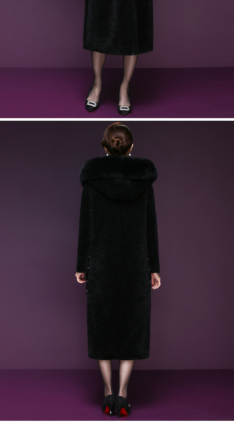 Manteau de fourrure femme VIVIMODEL - Ref 3172047 Image 16