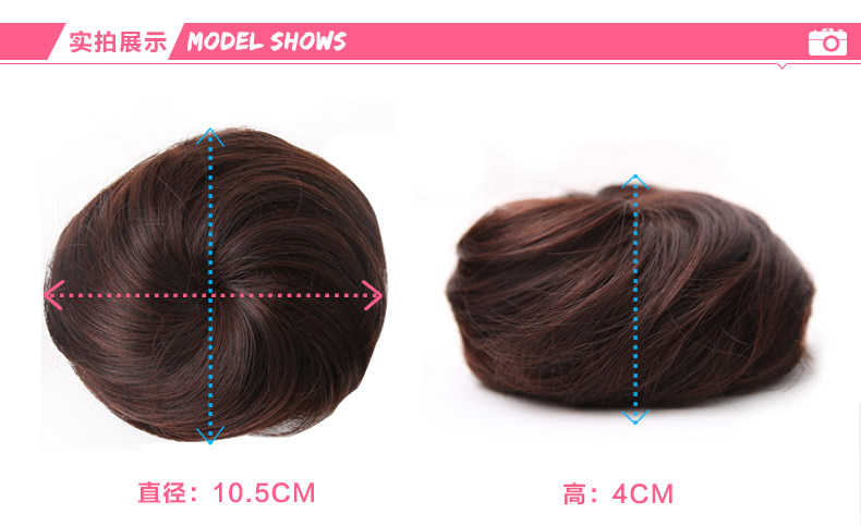 Extension cheveux - Chignon - Ref 232428 Image 10