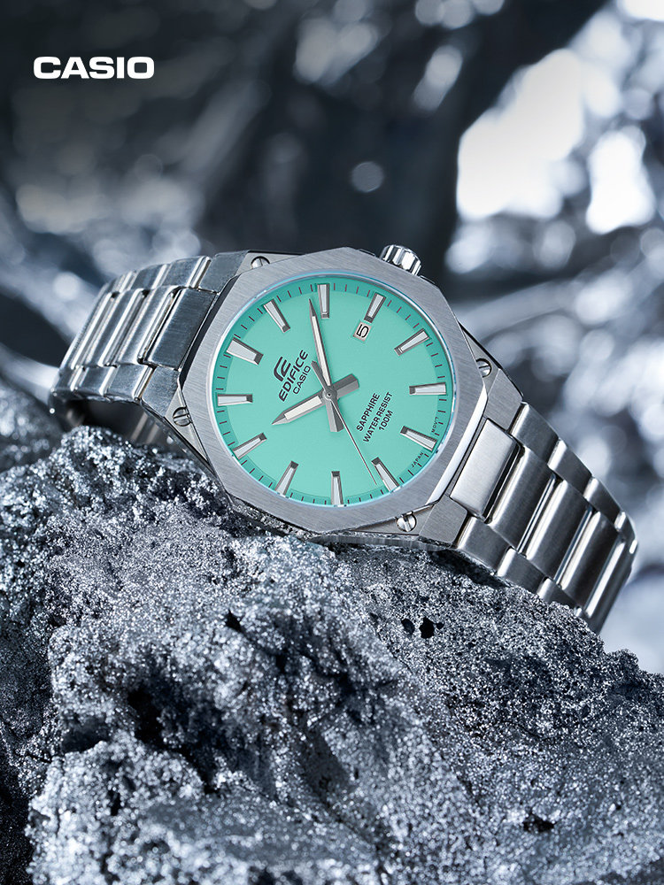 Casio Flagship Store Efr-S108 Lightweight Trendy Business Student Watch Men's Model Casio Official Edifice