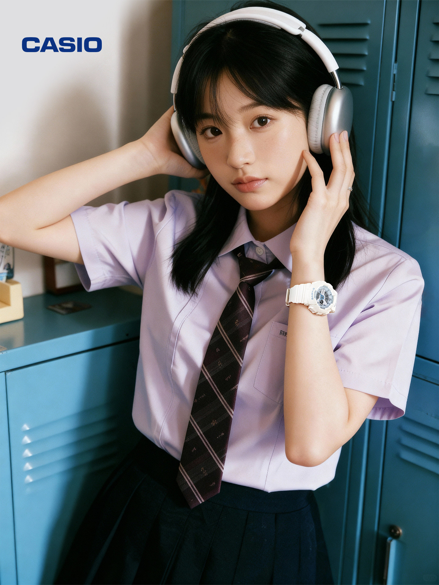 [New Year's Gift] Casio official store Ba-110Xbe High School Student Ladies Casio Watch Baby-G