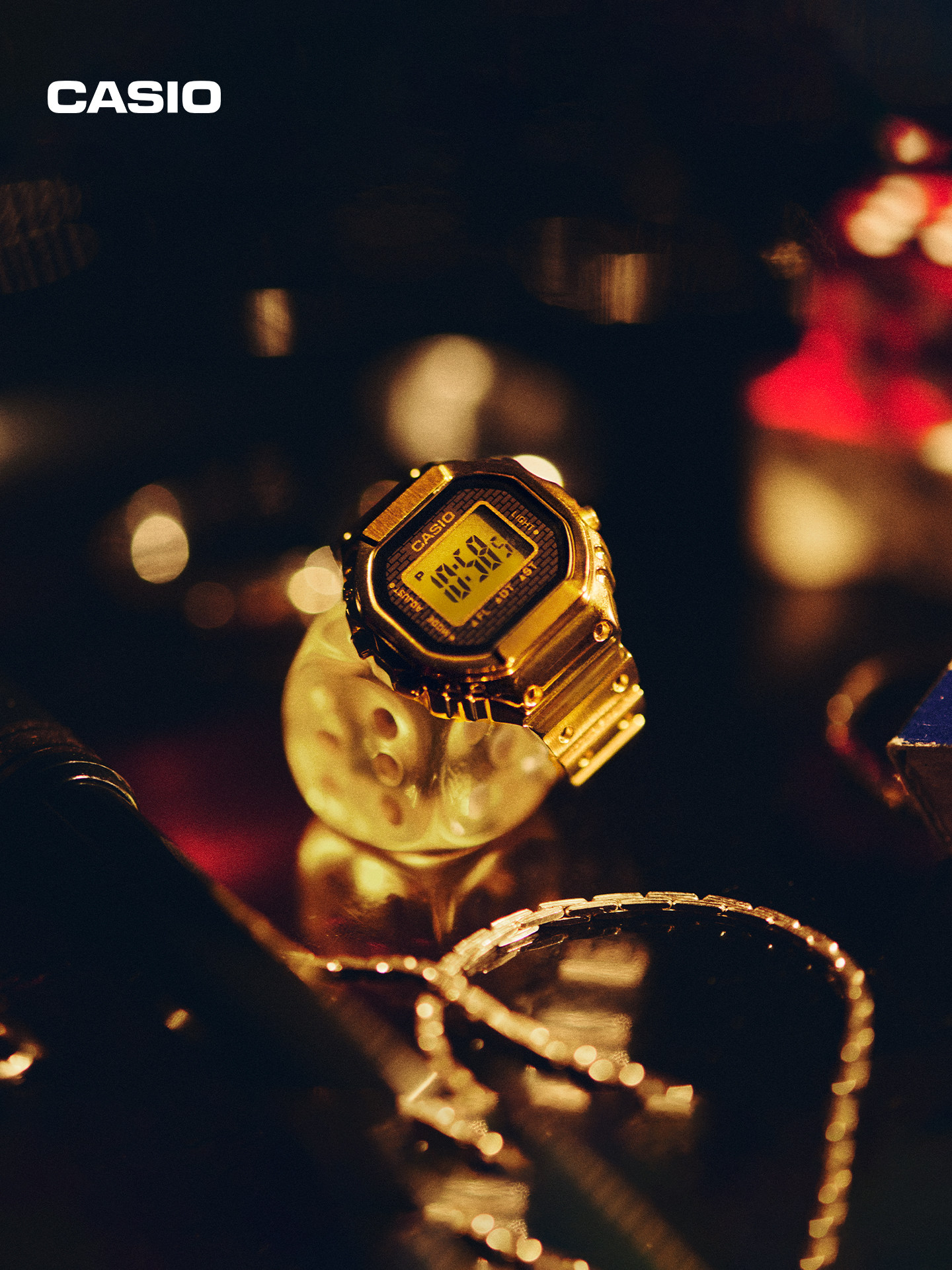 Casio Flagship Store Casio 50Th Anniversary Limited Edition Ring Watch Official Authentic Trendy Fashion