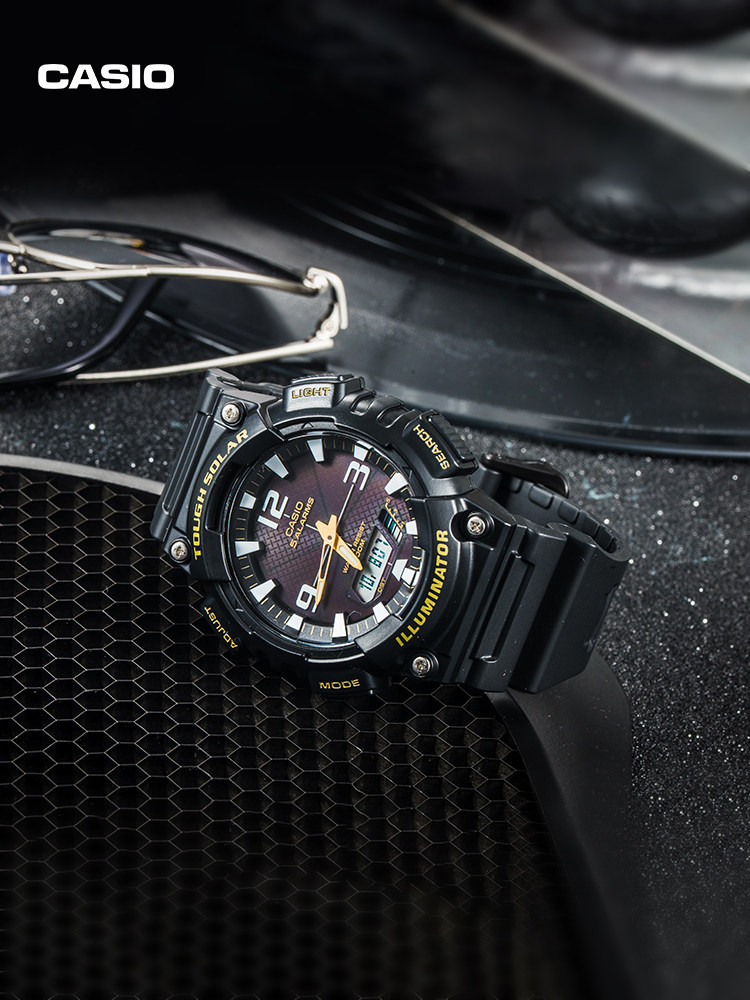 [New Year's Gift] Casio Flagship Store Aq-S810 Student Waterproof Digital Watch for Men, Casio Official Genuine Product