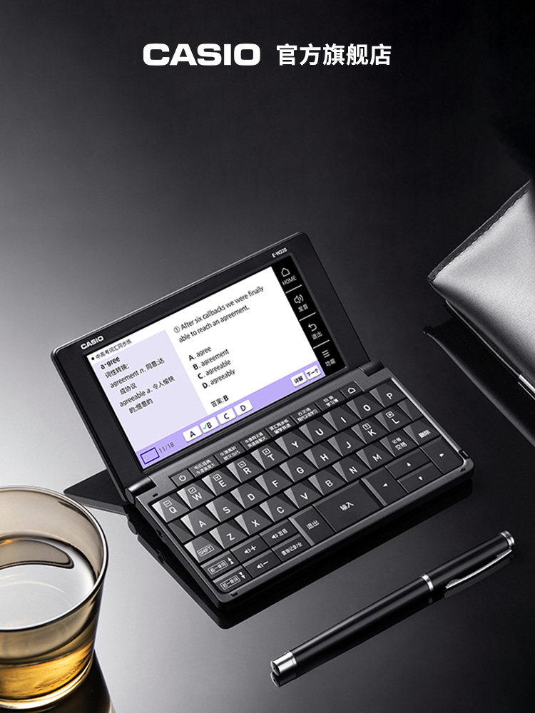 [2024 New Textbook]Casio Oxford English Electronic Dictionary E-W220 Dictionary, a Word Learning Tool for College Students, Vocabulary Translator for High School and College Entrance Exams, International Translation Exam