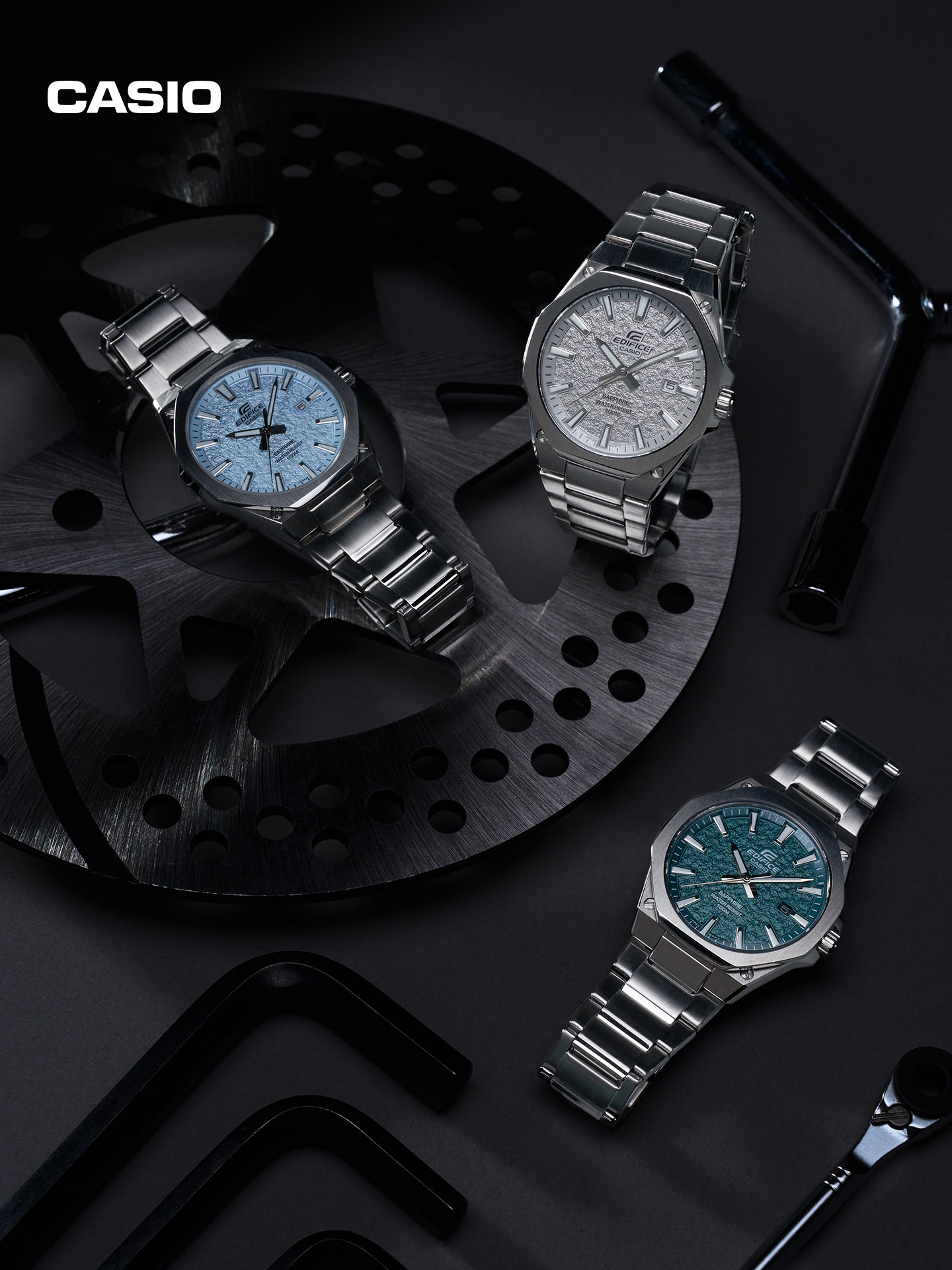 Casio Flagship Store Efr-S108 Lightweight Trendy Business Student Watch Men's Model Casio Official Edifice